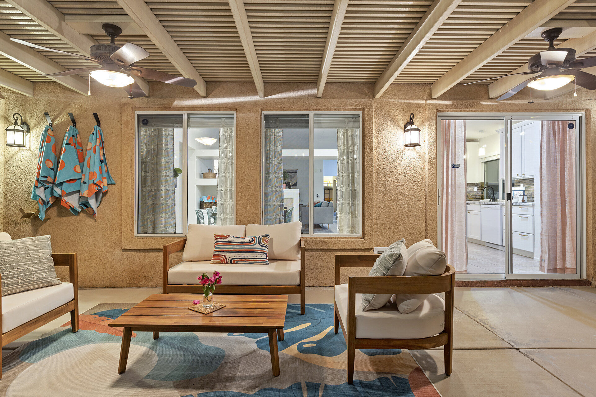 Street view of Cozy Cactus vacation rental